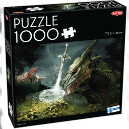 Adlibris 1000 Brikker Puslespill Dragens Rede
