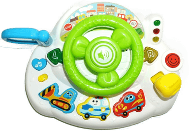 Happy Baby Driver's Wheel
