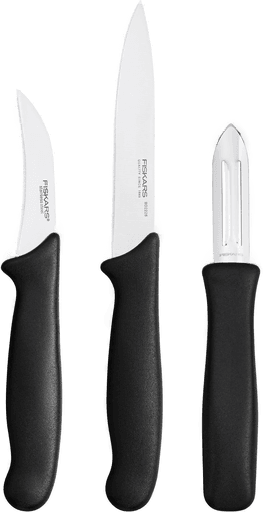 Fiskars Essential Skrellersett 2 kniver