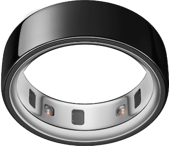 Oura Ring 4 str. 5 (sort)