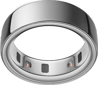 Oura Ring 4 str. 14 (sølv)