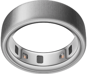 Oura Ring 4 str. 10 (børstet sølv)