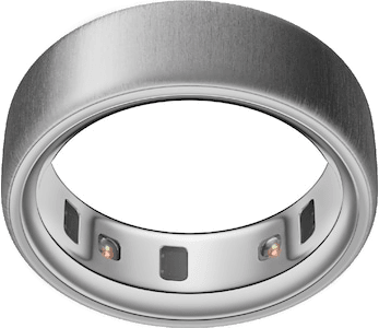 Oura Ring 4 str. 11 (børstet sølv)