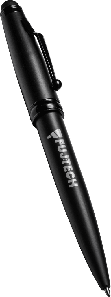 Fujtech 2-i-1 Stylus Blyant - Svart