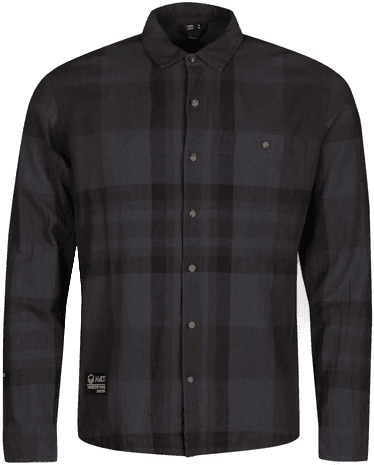 Halti Hiker Trekking Shirt Black Sand Grey Print