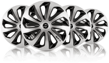SPARCO SPC1473SVBK Hjulkapsler