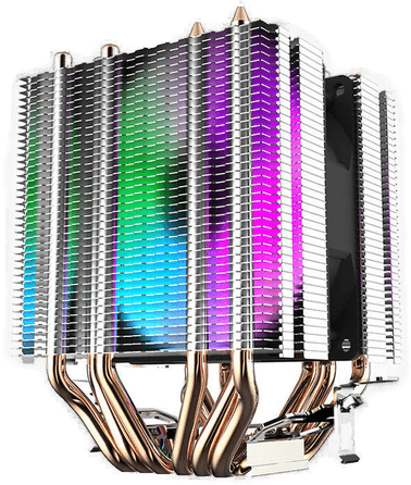 Darkflash L6 LED CPU-kjøler 90mm