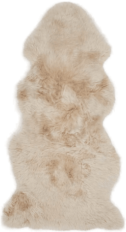 Natures Collection Saueskinn 135x60 cm - Beige