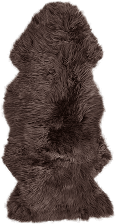 Natures Collection Saueskinn Langhåret 135x60 cm