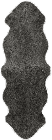 Natures Collection Saueskinn Grå 180x60 cm