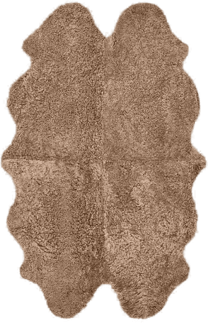 Natures Collection Saueskinnteppe 180x110 cm