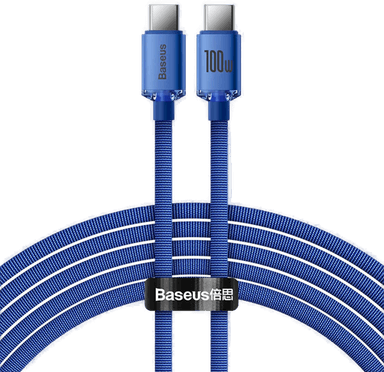 Baseus Crystal Shine USB-C Ladekabel 100W 2m