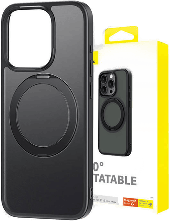 Baseus CyberLoop Magnetdeksel iPhone 15 Pro Max Sort