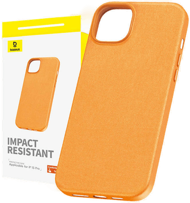 Baseus PU-skinn deksel iPhone 15 Pro