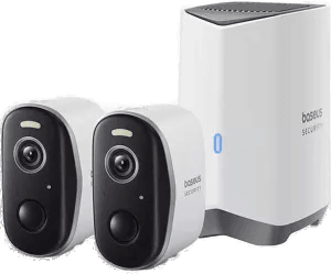 Baseus N1 Plus 2K Utendørskamera Set