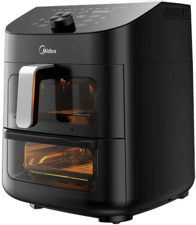 Midea Airfryer 2 i 1 6,4 + 4,4 liter