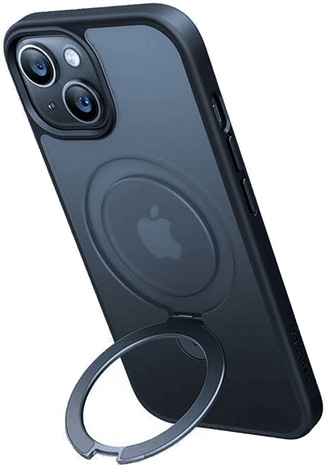 Torras UPRO Ostand Deksel iPhone 15 - Svart