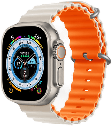 Devia Sport6 Reim til Apple Watch - starlight orange