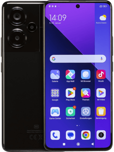 Xiaomi Redmi Note 13 Pro+ 512 GB Midnattssvart