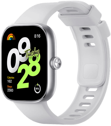 Xiaomi Redmi Watch 4 1,97" sølvgrå