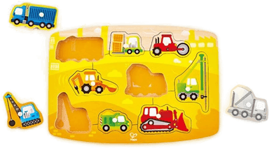 Hape Construction Peg Puzzle
