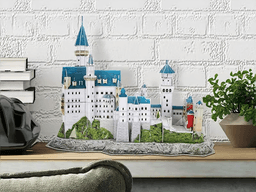 Cubic Fun Eiffel Tower 3D Puslespill