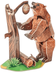 Cubic Fun 3D Puzzle Brown Bear