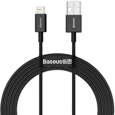 Baseus Superior Fast Charge USB-A til Lightning Kabel 2m