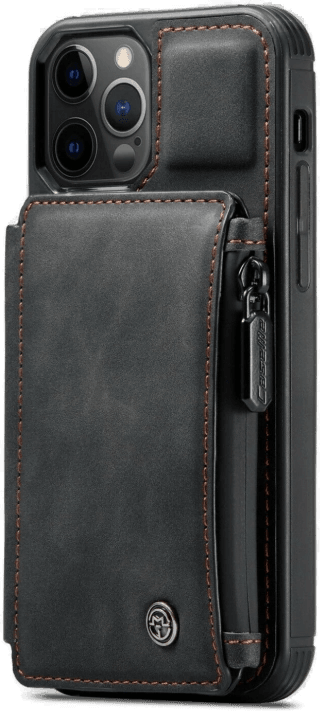 Teknikproffset Lommeboksfutteral iPhone 13 Pro, Svart