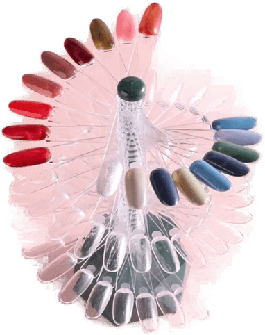 Generic visningsstativ for neglelakk 60 tips