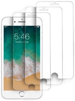 Generic skjermbeskytter 3-pakning iPhone SE/8/7/6/6S