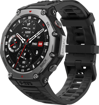 Amazfit T-Rex 3 48mm - Svart onyks