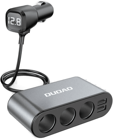 Dudao Billader 2x USB-A 3x Sigarettenner