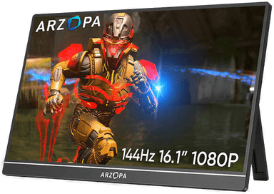 Arzopa G1 16,1" Gaming Skjerm 144Hz