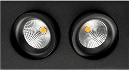 Sg Armaturen Junistar Isosafe 2x7W Black