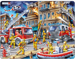 Selecta Play Platepusle Maxi 45 Brannbiler