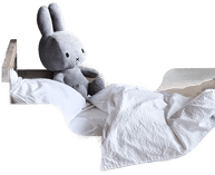 Høie Of Scandinavia Pure kreppsengesett hvit