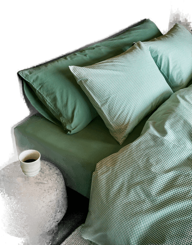 Høie Of Scandinavia Frans sengesett grön