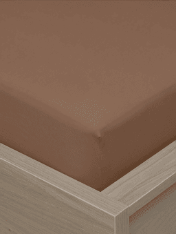 Høie Of Scandinavia Frøya laken karamellbrun