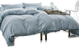 Frøya sengesett dempet blå Høie Of Scandinavia