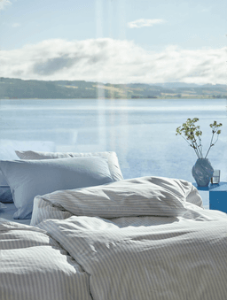 Høie Of Scandinavia Tor sengesett dempet blå