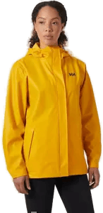 Helly Hansen Moss Iconic Vanntett Regnjakke Gul XS