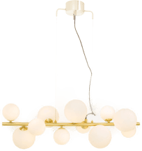 Aneta Lighting Taklampe Molekyl L85 Messing