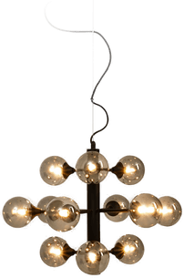 Aneta Lighting Taklampe COSMOS Svart