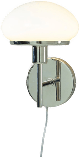 Aneta Lighting Vegglampe New August Sølv