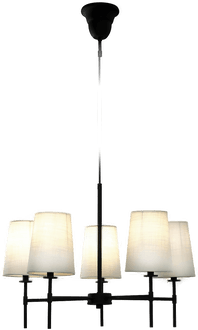 Aneta Lighting Pendellampe Verbier Svart