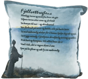 Br Flaarønning Pute Med Fyll