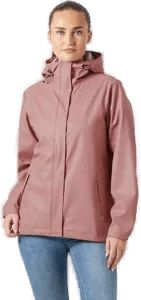 Helly Hansen Moss Iconic Vanntett Regnjakke Rosa XL