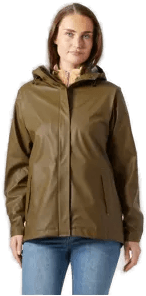 Helly Hansen Moss Iconic Vanntett Regnjakke Brun XL