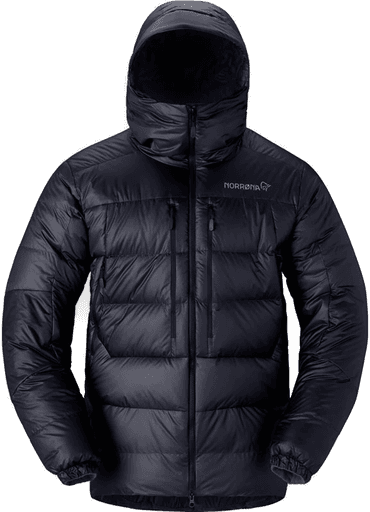 Norrøna Trollveggen Down800 Hood M's Caviar